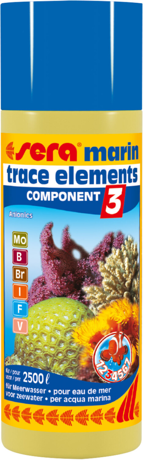 sera marin COMPONENT 3 trace elements Anionics