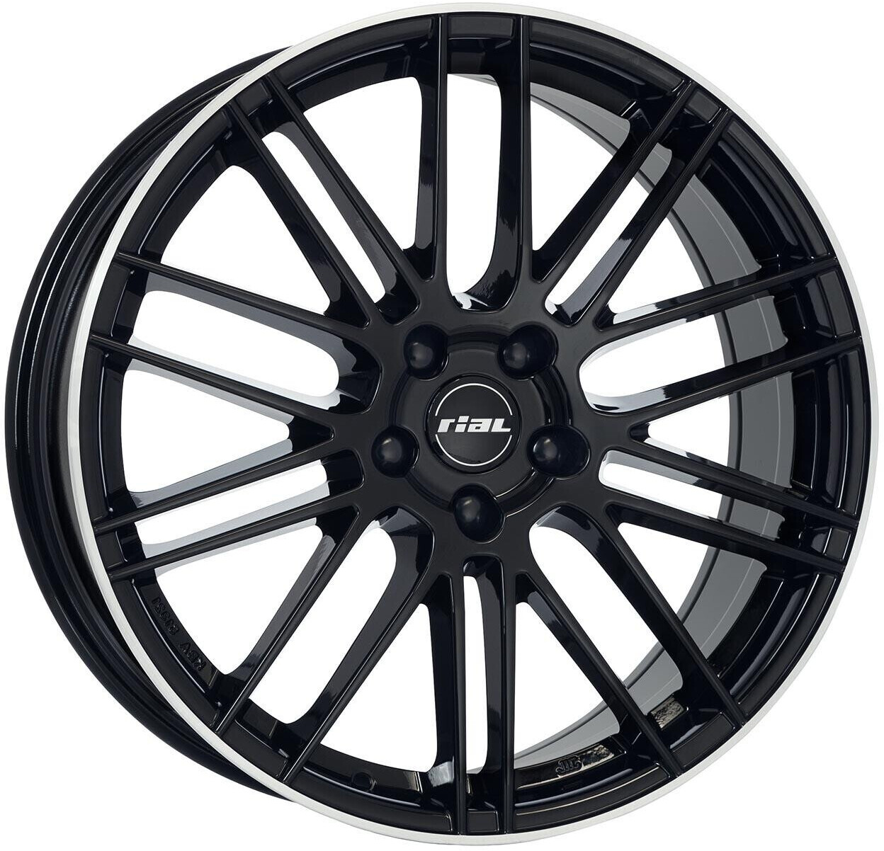 RIAL Kibo (8x18) diamant black frontpoliert