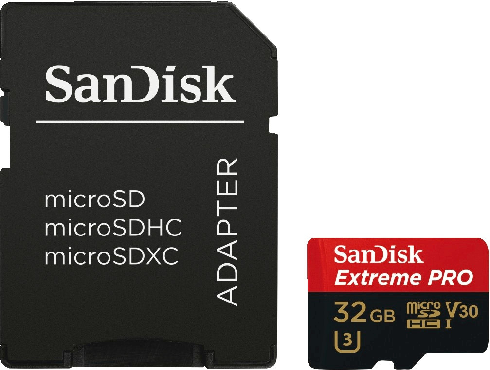 SanDisk Extreme Pro A1 microSDHC  32 Go (SDSQXCG-032G)