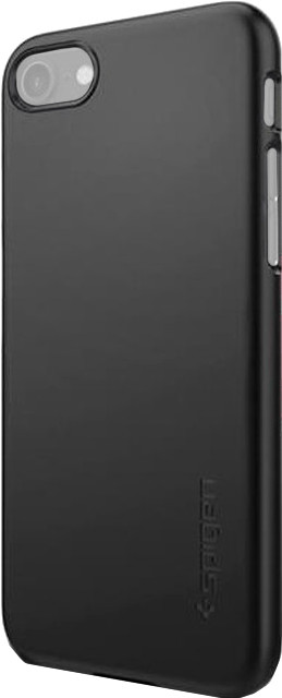 Spigen Coque Thin Fit (iPhone 7) noir de jais