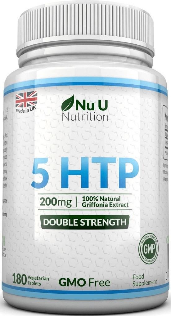 Nu U Nutrition 5 HTP Griffona Extrakt 200mg (180 pcs.)