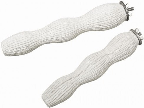 Nobby Mineral Stones Perchoir minéral blanc 17,5 cm