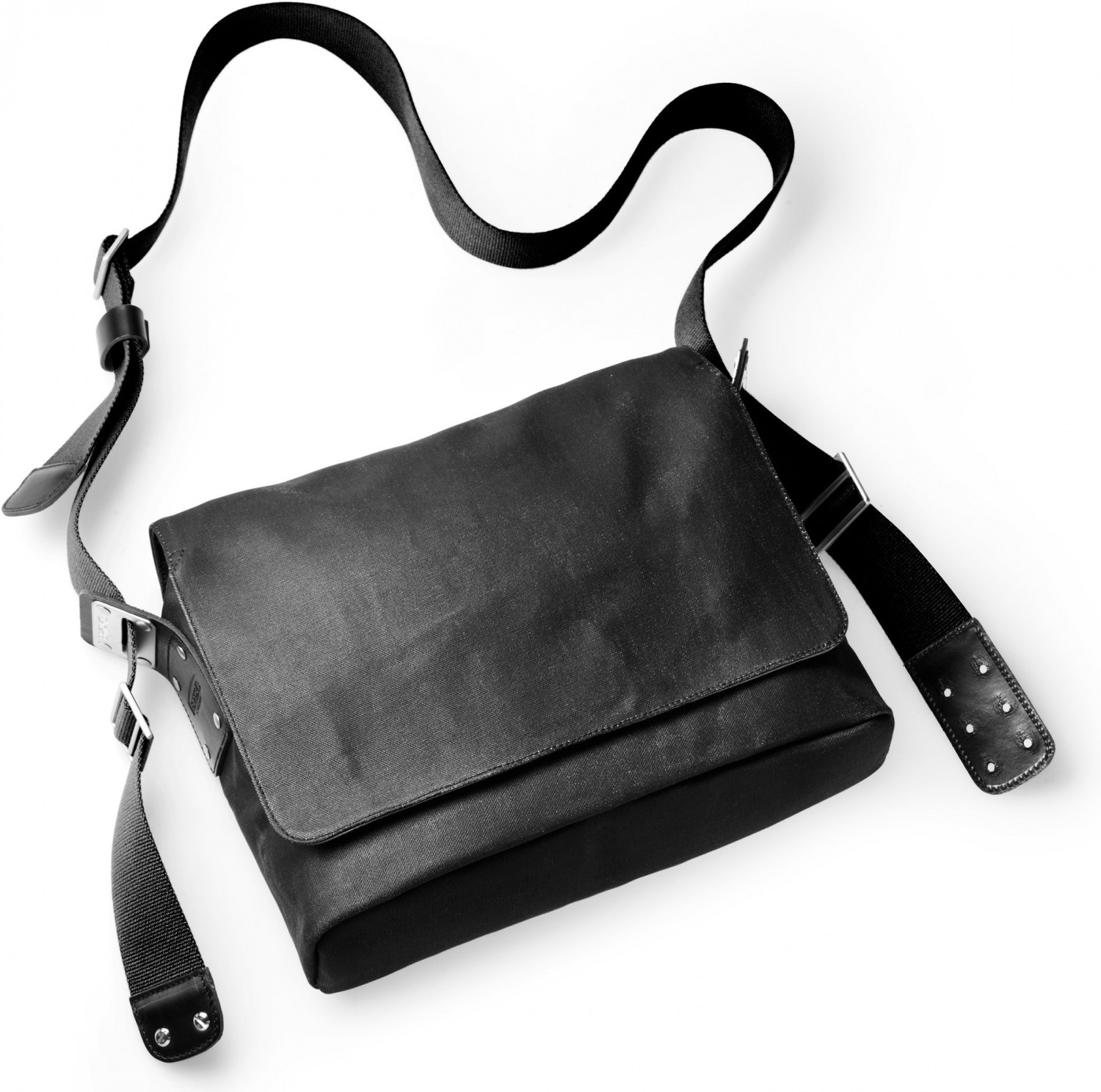 Brooks Paddington Shoulder Bag Canvas total black