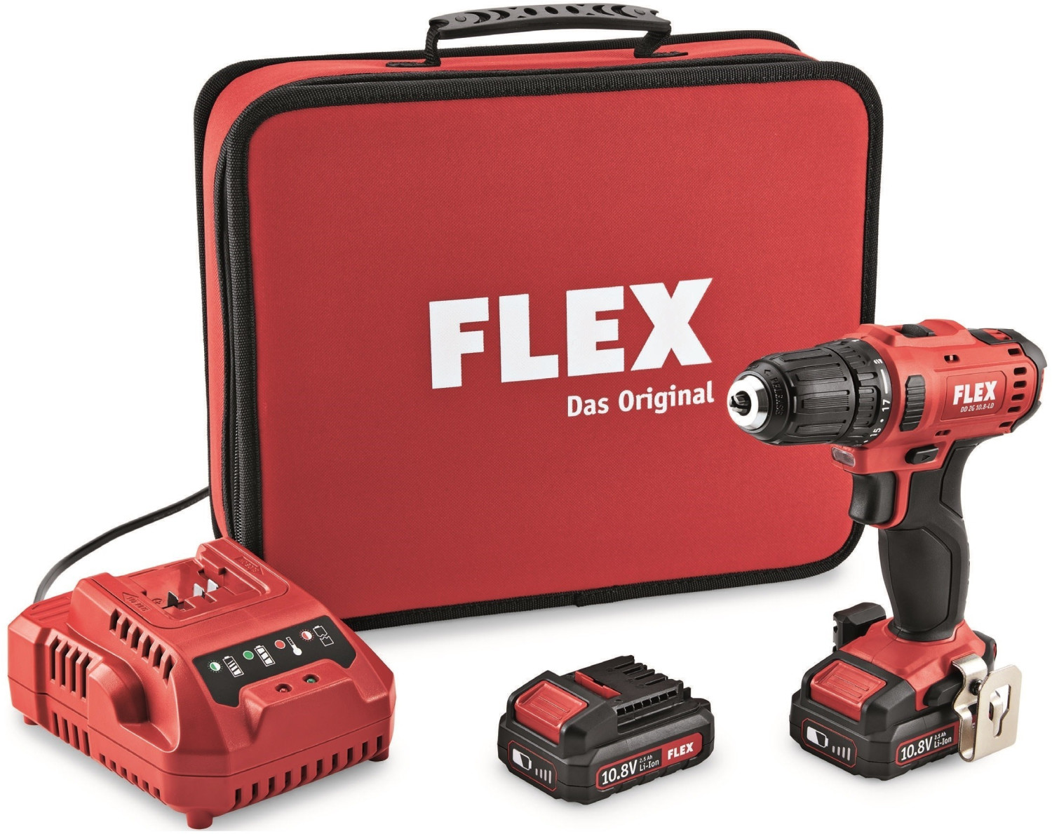 Flex-Tools DD 2G 10.8 LD (2 x 2,5 Ah)
