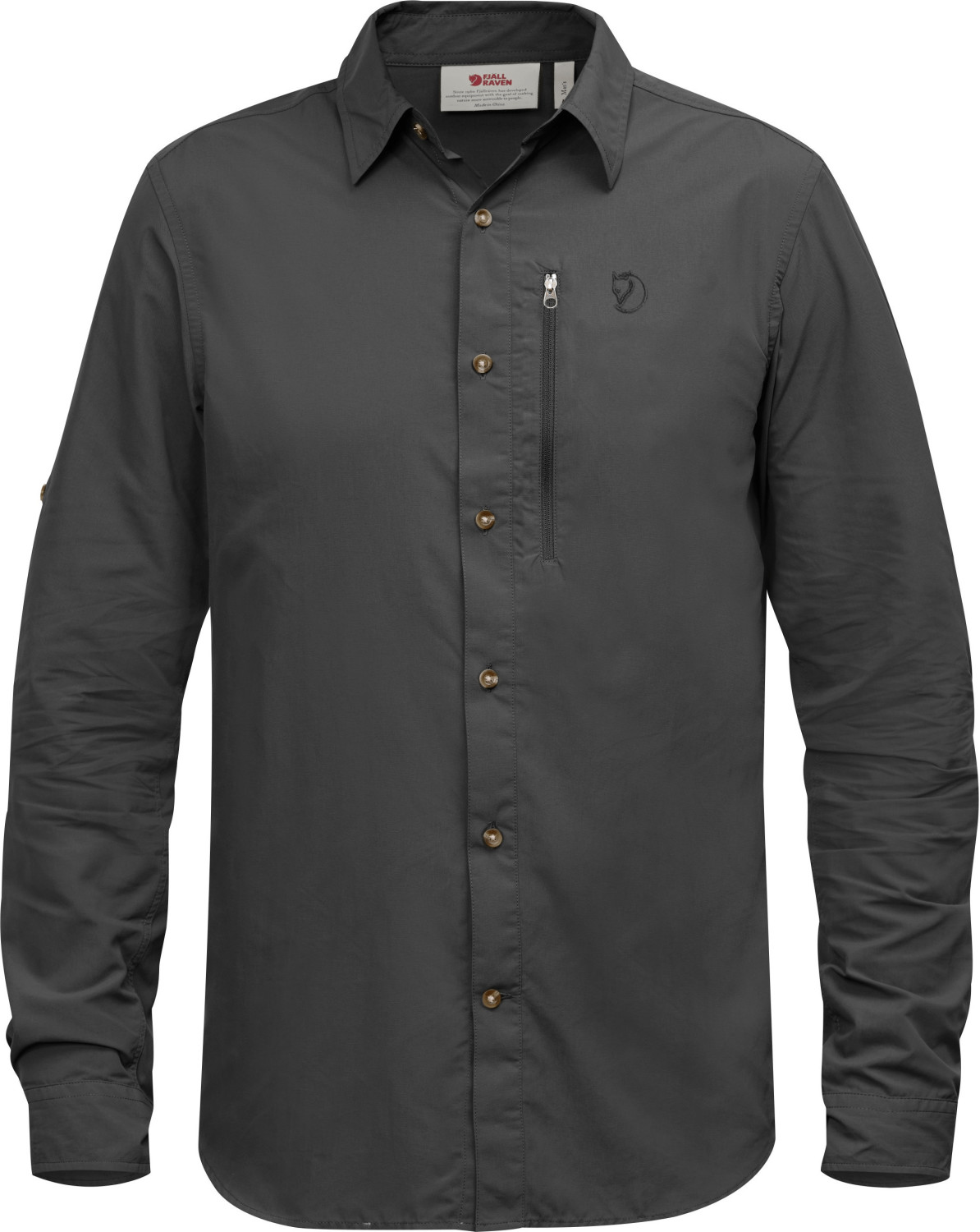 Fjällräven Abisko Hike Shirt LS M dark grey (82263)