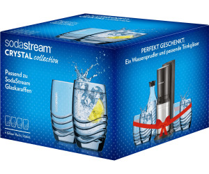 SodaStream Crystal Collection Trinkglas 4er-Set