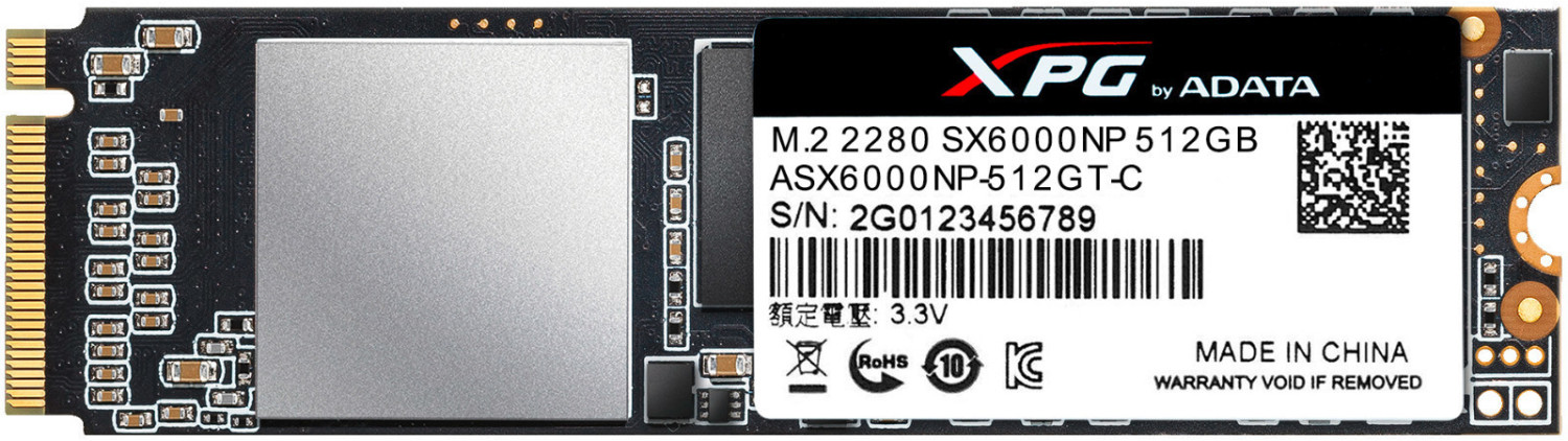 XPG SX6000 512 Go