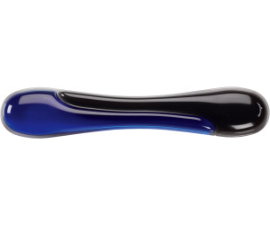 Tapis souris avec repose-poignet ergonomique en gel Kensington noir / bleu  sur