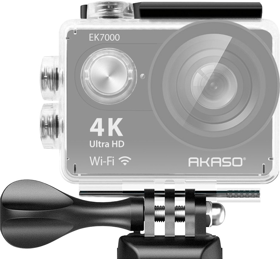 Caméra de sport Akaso EK7000 Pro - Enregistrement 4K, boîtier