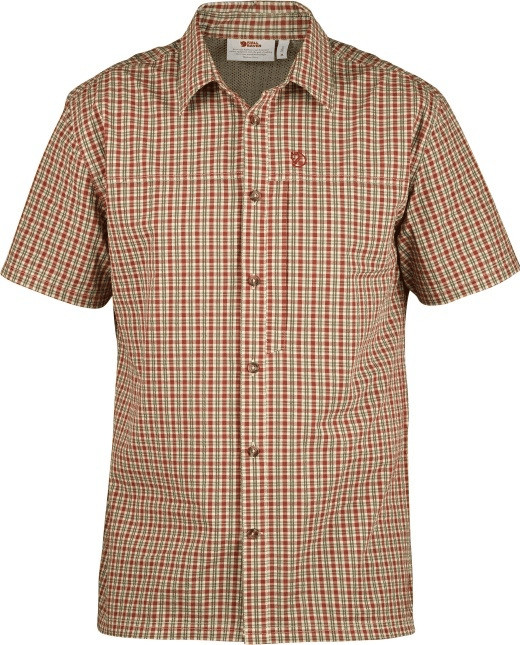 Fjällräven Svante Seersucker Shirt SS green