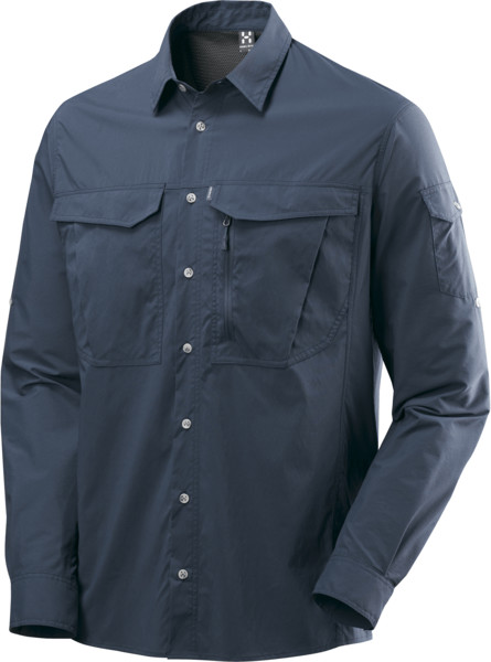 Haglöfs Salo LS Shirt Men deep blue
