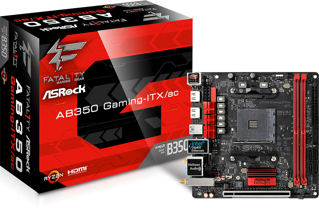 ASRock Fatal1ty AB350 Gaming-ITX/ac