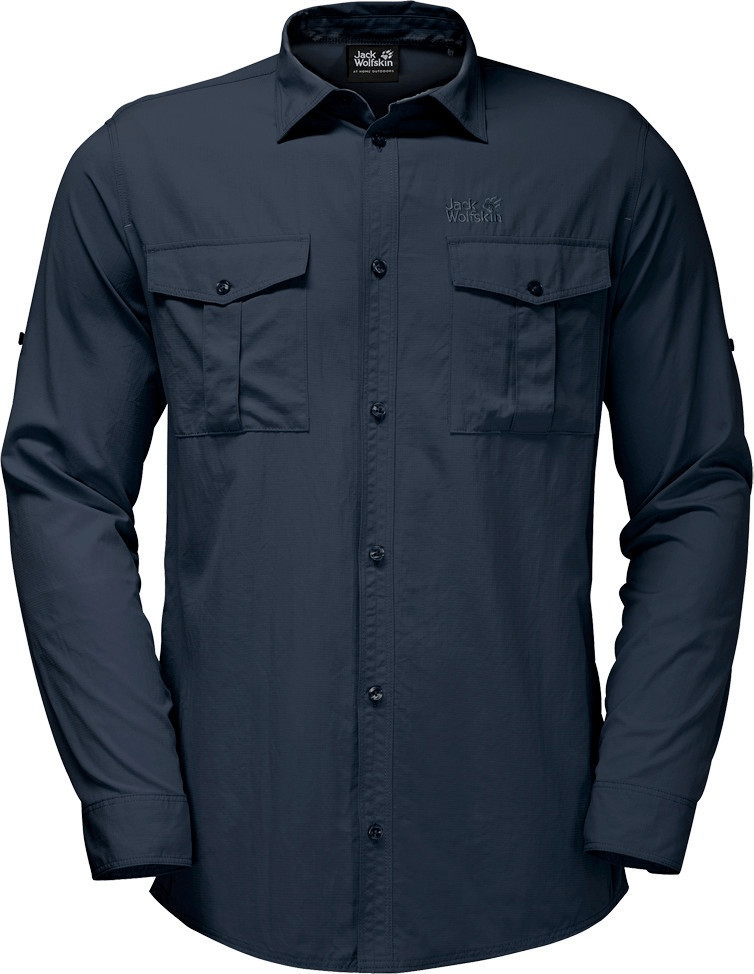 Jack Wolfskin Atacama Roll-Up Shirt night blue