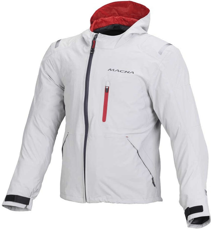 Macna Blouson Refugee blanc/rouge