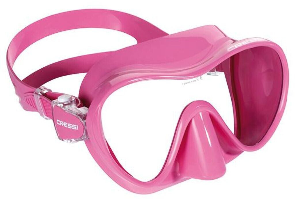 Cressi F1 diving mask pink