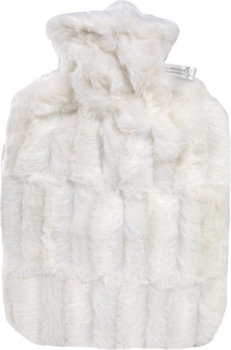 Hugo Frosch Hotwater Bottle with Cover White