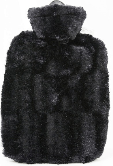 Hugo Frosch Hotwater Bottle with Cover Black
