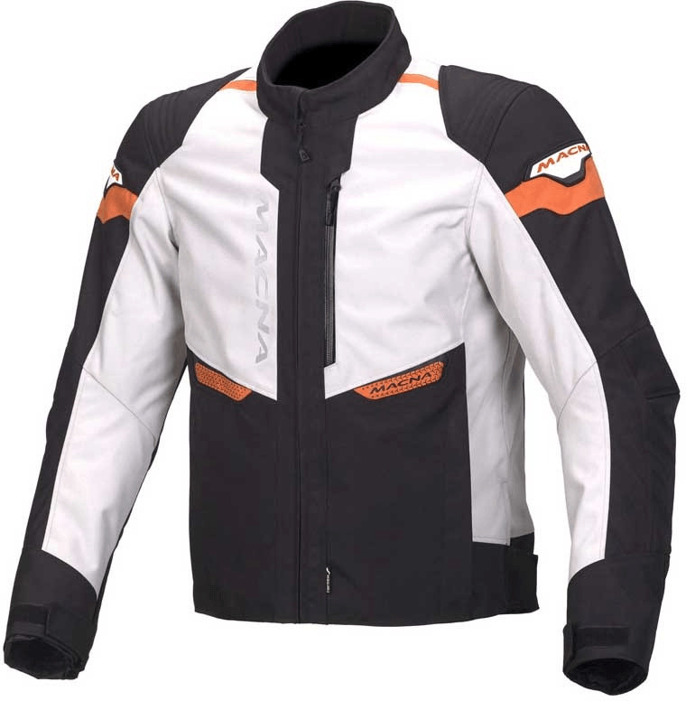 Macna Blouson Traction noir/blanc/orange