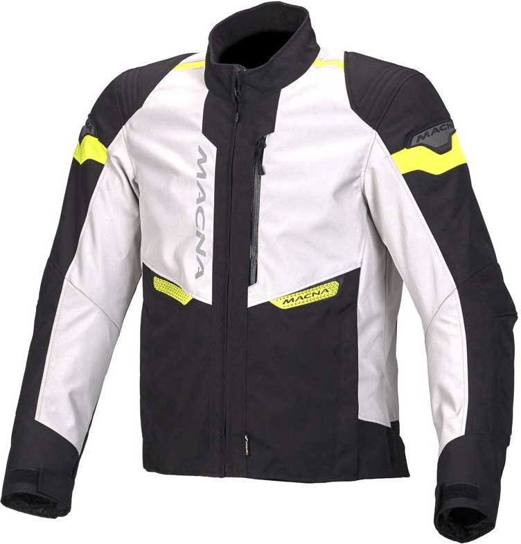 Photos - Motorcycle Clothing Macna Traction white/black/yellow 