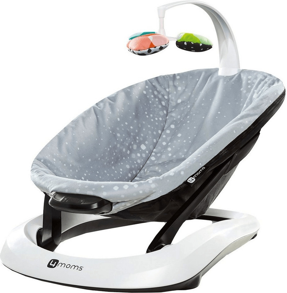 4moms bounceRoo dark silver plush