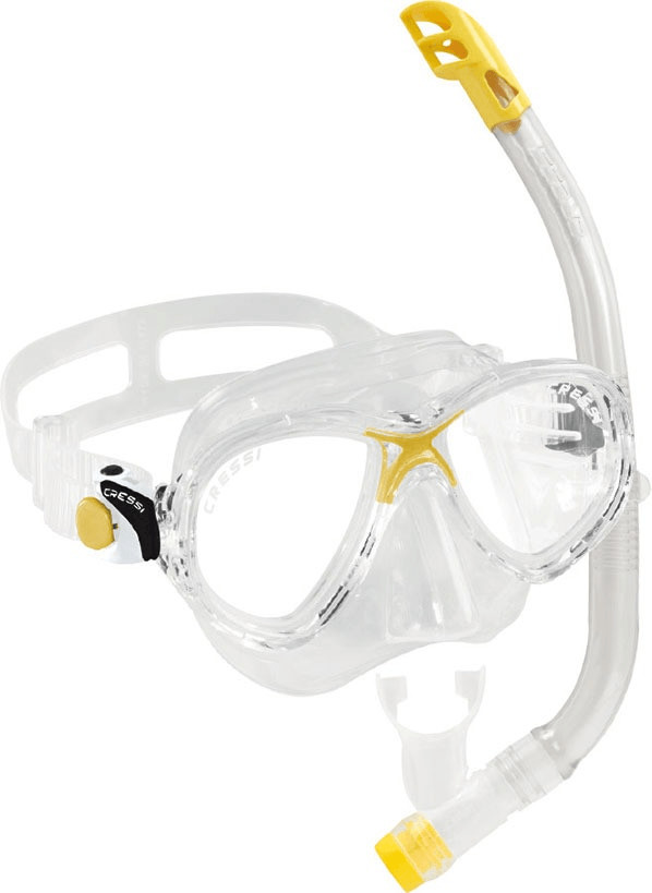Cressi Marea VIP Junior clear/yellow