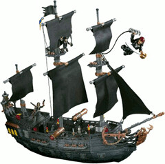 MEGA BLOKS Pirates of the Caribbean 2 - Black Pearl (1017)