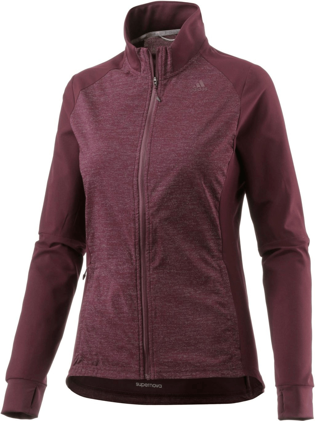 Adidas Supernova Storm Jacket Women climalite maroon ab 44 ...