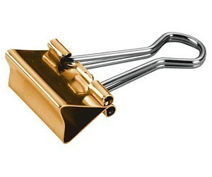 Klammer Metall Gold - 32mm