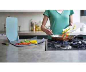 Joseph Joseph Nest Chop - Ensemble De 3 Planches à Découper Emboîtables Avec Bords Incurvés - Opal