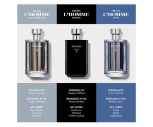 Prada L'Homme Intense Eau de Parfum (100ml) ab 77,94 € (Oktober