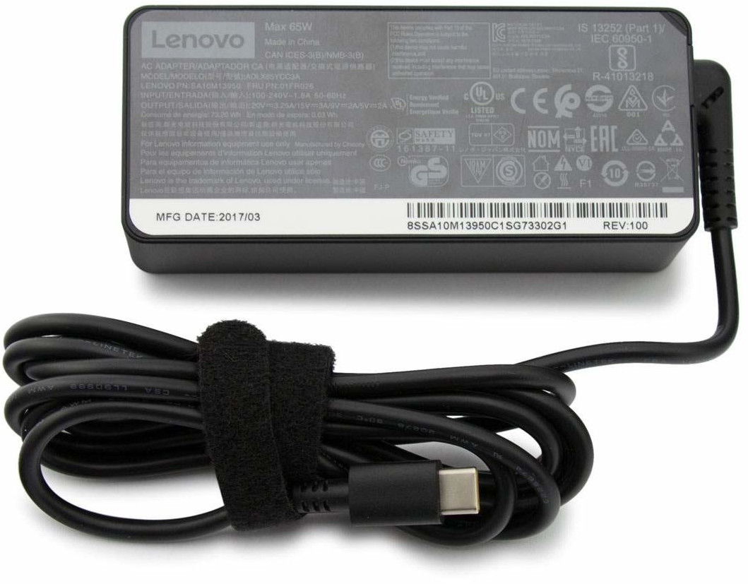 Lenovo 45w Usb-C Type C Portable / Tablette Chargeur Adaptateur AC