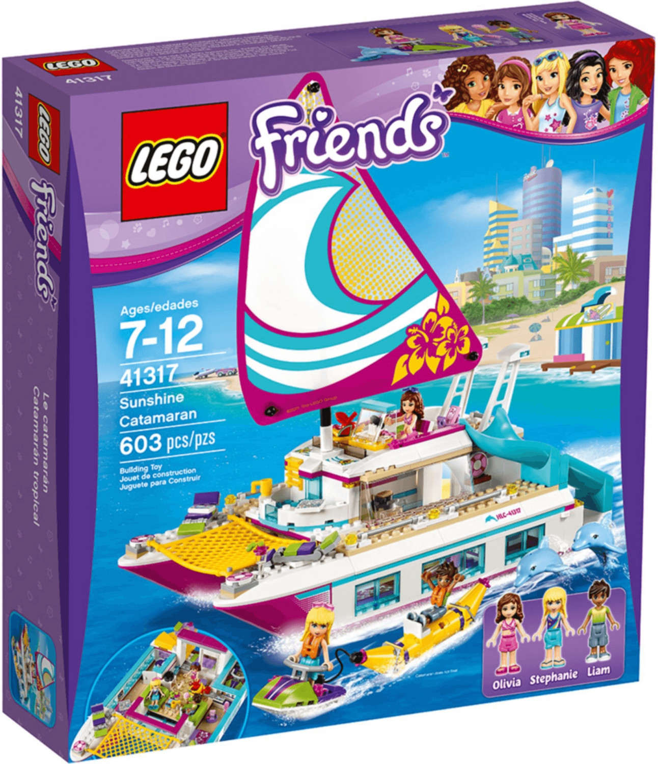 lego catamaran friends