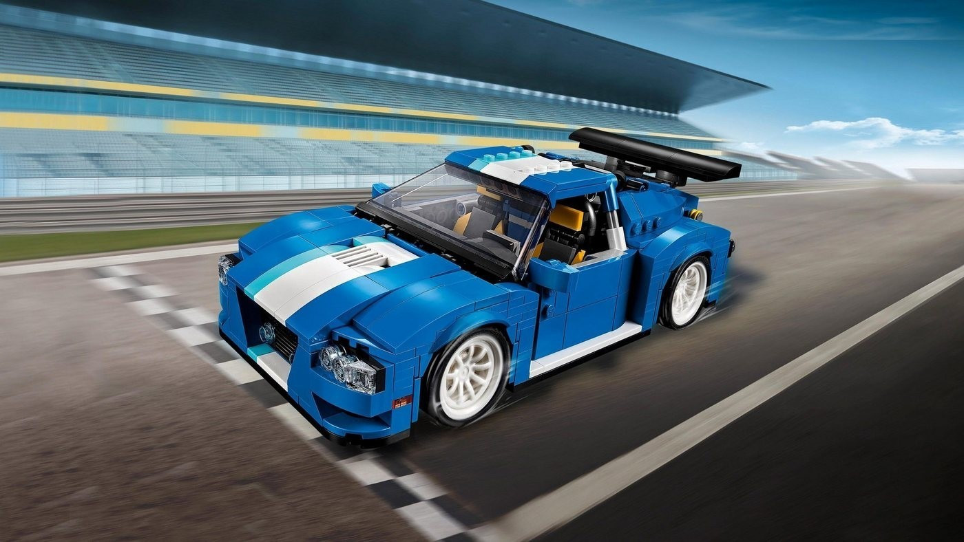 Buy LEGO Creator 3 in 1 Turbo Track Racer from 44.99 Today