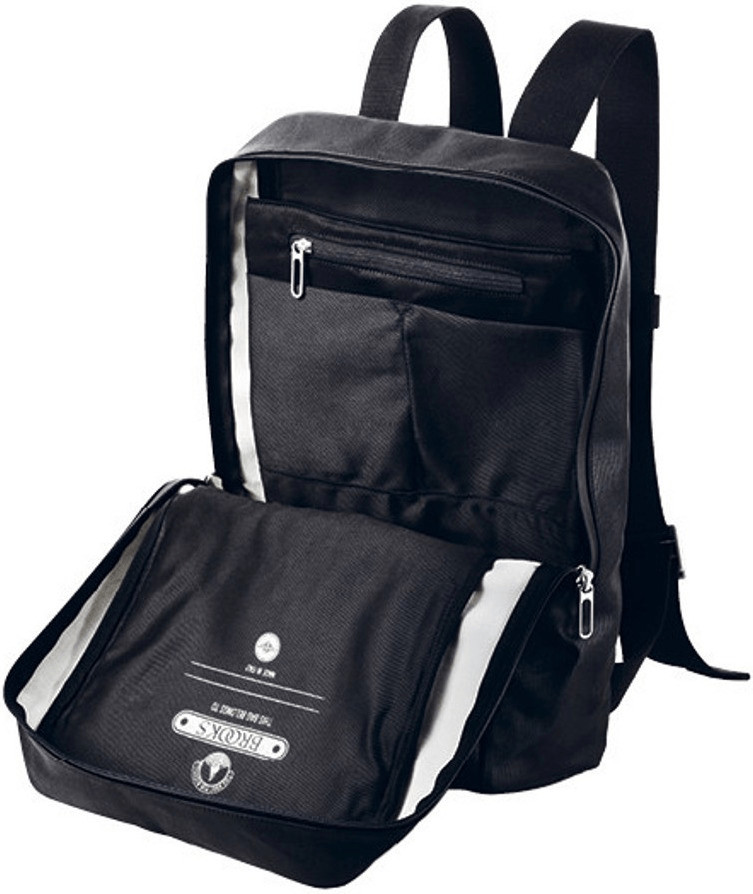 Brooks Pickzip Canvas Backpack total black