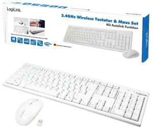 LOGILINK Combo Tastiera E Mouse Set ID0194 - Kit Cablato E Pronto All'Uso