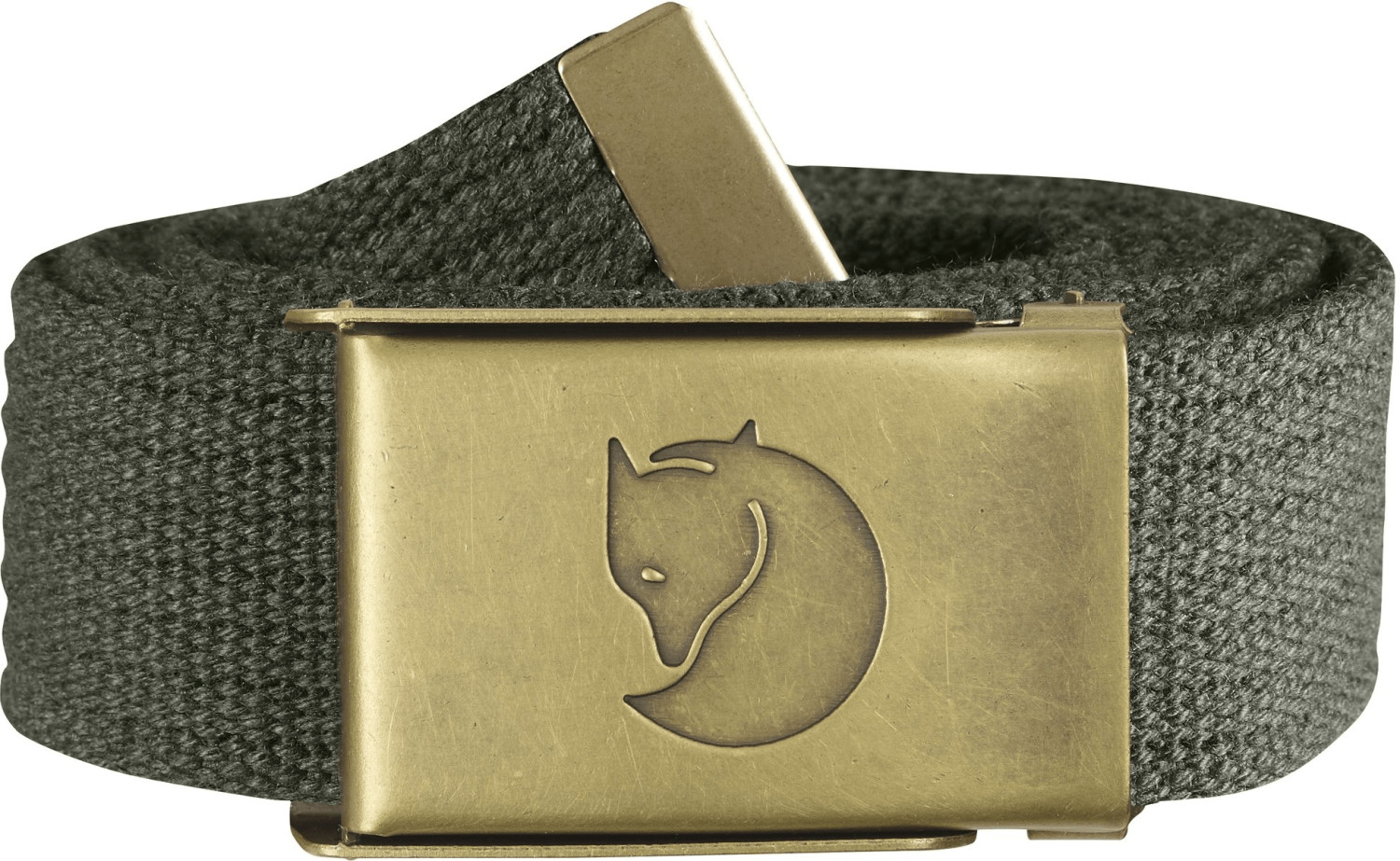 Fjällräven Canvas Brass Belt mountain grey