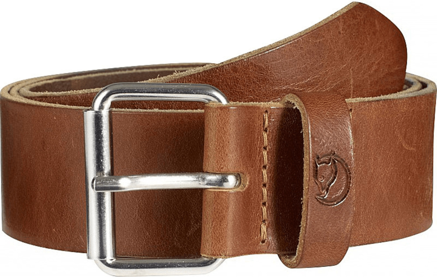 Fjällräven Singi Belt 4 cm leather cognac