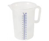 Centi Messbecher 1 Liter, d= 13 cm, Höhe= 16,5 cm klar Polystyrol