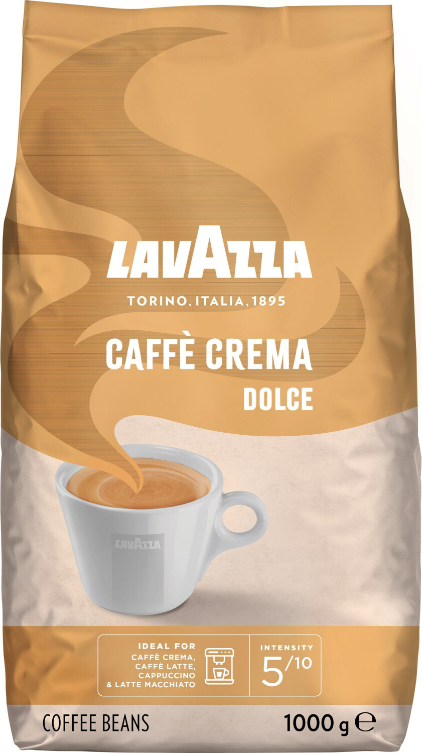 Lavazza Caffe Crema Dolce Bohnen 1 kg ab 13 51 Black Friday Deals Preisvergleich bei idealo