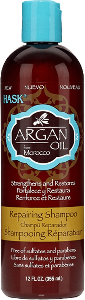 Hask Beauty Argan Oil Repairing Shampoo (355ml)