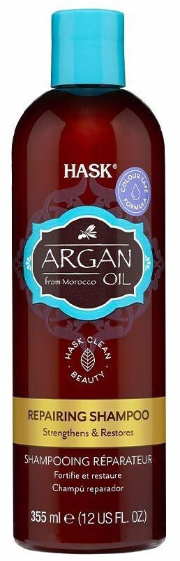 Hask Beauty Argan Oil Repairing Shampoo (355ml)