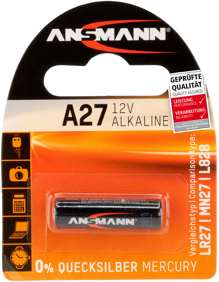 Аккумулятор a27 12v