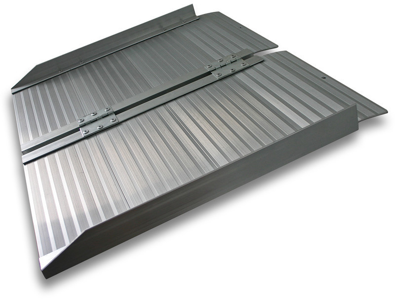 Wiltec Folding Ramp for Wheel Chair in Aluminium (62 cm)
