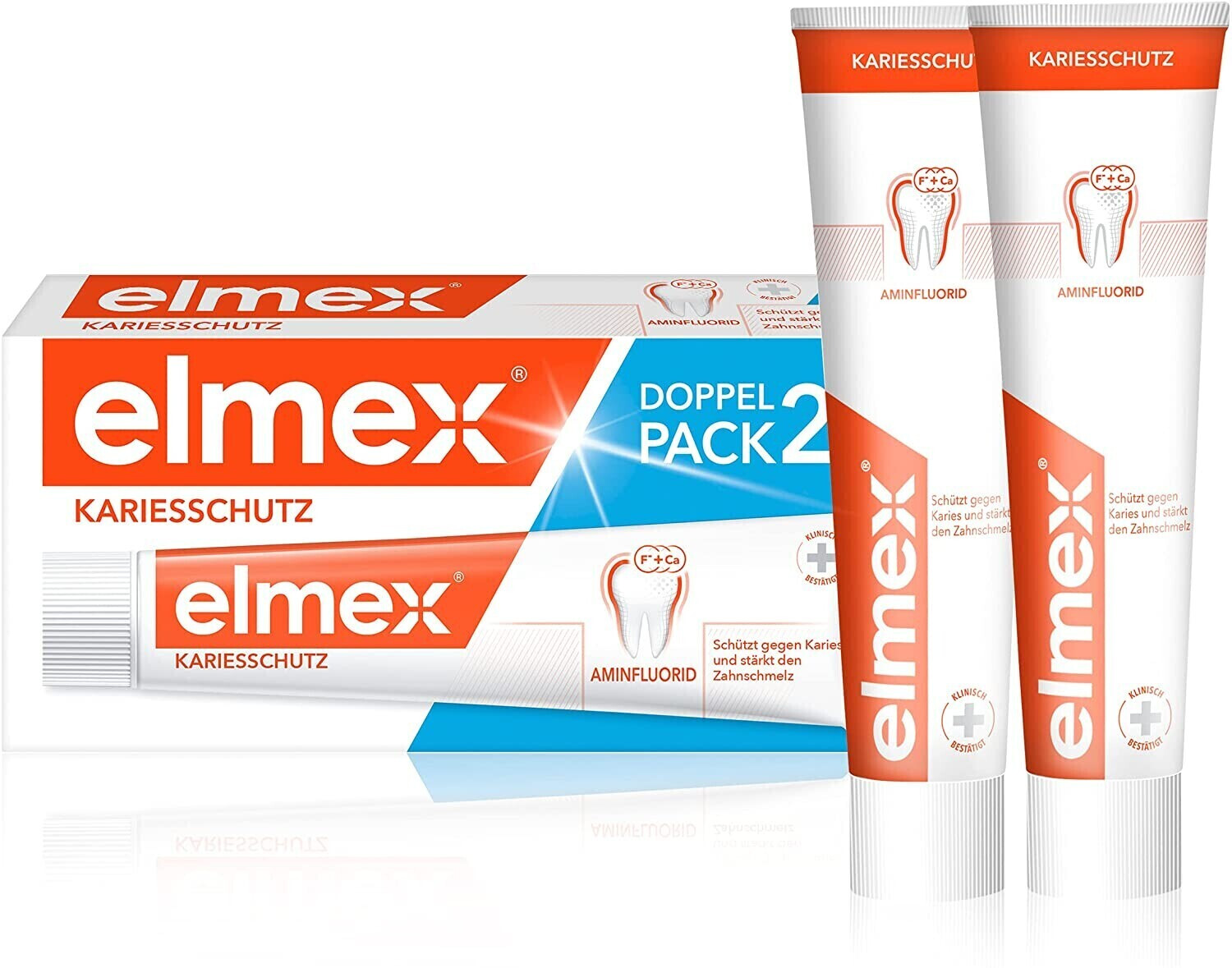 Elmex Caries Protection Toothpaste (2x75ml)