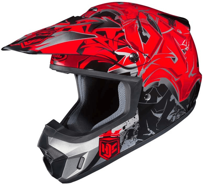 HJC CS-MX II Graffed MC-1SF red