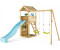 Plum Lookout Tower Wooden Climbing Frame with Swings