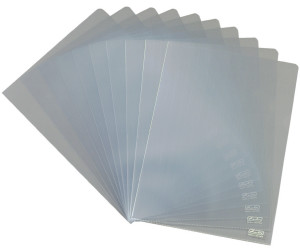 transparent glasklar 100er Packung PP 10 Packungen 0,11 mm Herlitz 10843746 Aktenhülle A4 Standard 