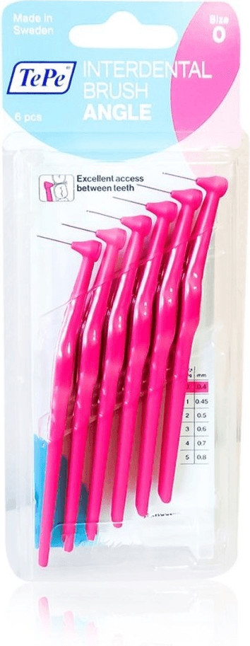 TePe Angle, lot de 6 brosses interdentaires