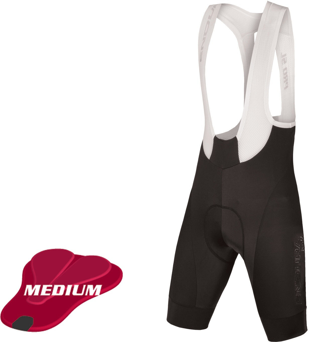 Photos - Cycling Clothing Endura Pro SL Bibshort II Men Medium-Pad Black 