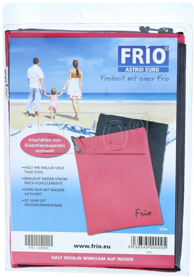 Frio-Kühltasche groß 14 x 19 cm schwarz